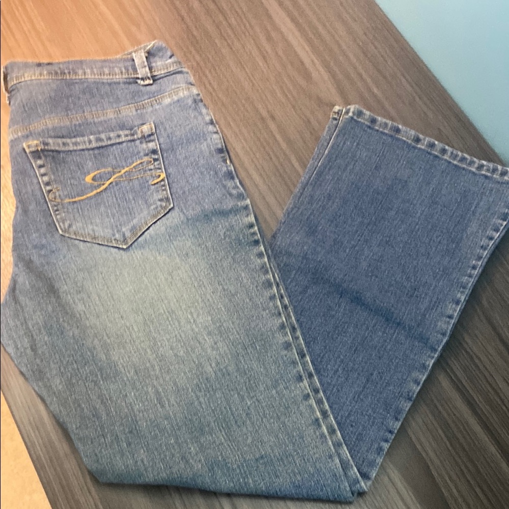 Style & Co Jeans Tummy Control Boot Cut Size 6 Short